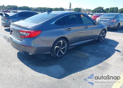2019 Honda Accord Sport из США, поврежденный, VIN 1HGCV1F34KA080469